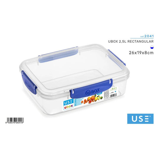 Ubox 2,5l rectangular