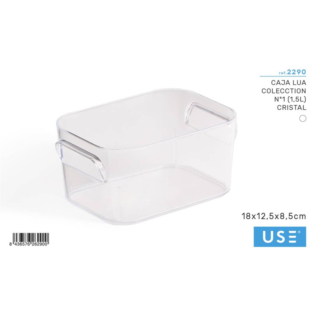 Caja lua collection nº1 transparente (1.5l)