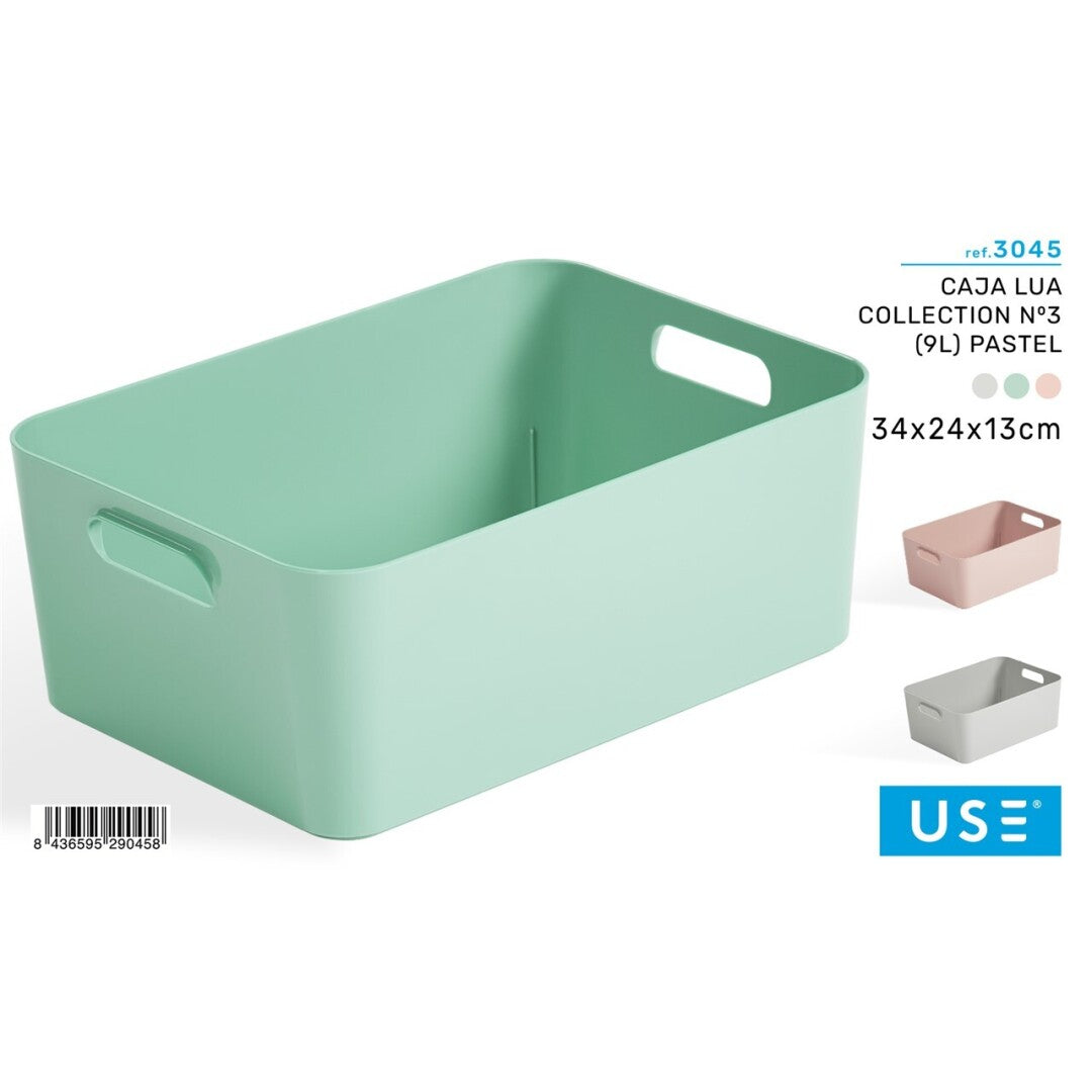 Caja lua collection nº3 pastel (9l)