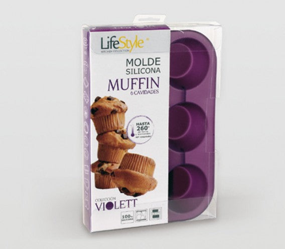 Moldes muffins de silicona