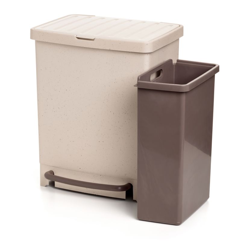 Cubo reciclaje 17 l.+ 8 l. Ecohome